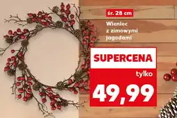 Kaufland Wieniec z zimowymi jagodami oferta