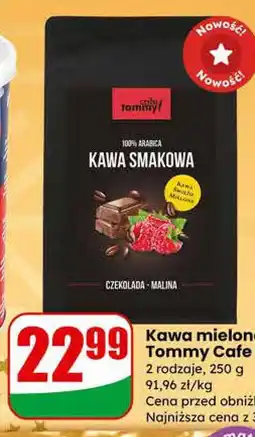 Dino Kawa mielona smakowa czekolada-malina Tommy Cafe oferta