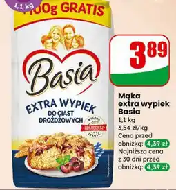 Dino Mąka extra wypiek 1,1 kg Basia oferta