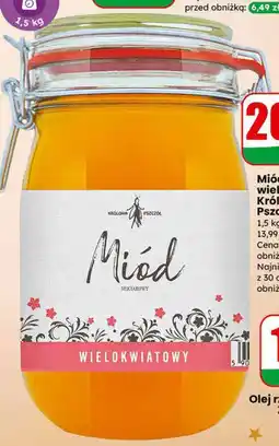 Dino Miód wielokwiatowy 1,5 kg Królowa Pszczół oferta