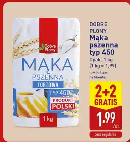 ALDI Mąka pszenna typ 450 2+2 GRATIS Dobre Plony oferta