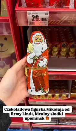 Intermarche Czekoladowa figurka Mikołaja Lindt oferta