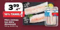 Netto Filet z mintaja bez skóry Abramczyk oferta