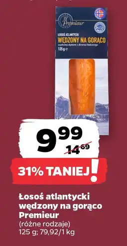Netto Łosoś atlantycki wędzony na gorąco Premieur oferta