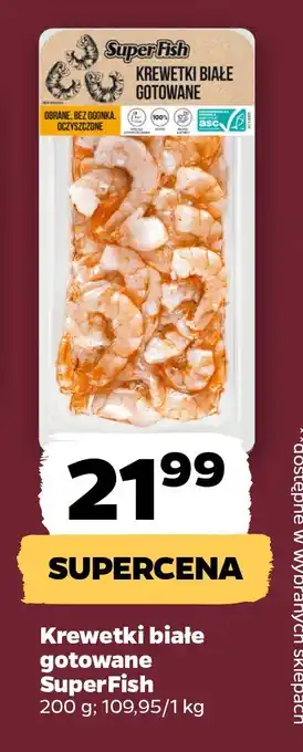 Krewetki białe gotowane SuperFish