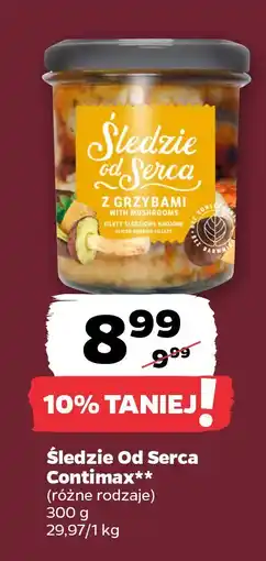 Netto Śledzie Od Serca Contimax oferta