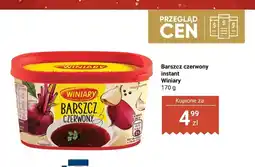 Biedronka Barszcz czerwony instant Winiary oferta