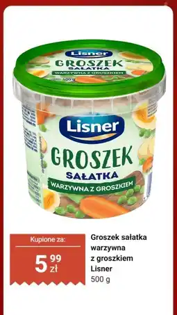 Biedronka Sałatka Groszek warzywna z groszkiem Lisner oferta