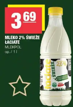Spar Mleko 2% świeże łaciate Mlekpol oferta