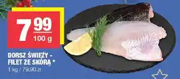 Spar Dorsz świeży - filet ze skórą SPAR oferta