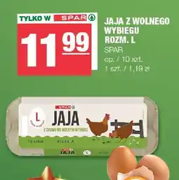 Spar Jaja z wolnego wybiegu rozm. L SPAR oferta
