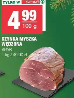Spar Szynka myszka wędzona SPAR oferta