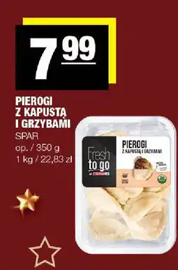 Spar Pierogi z kapustą i grzybami SPAR oferta