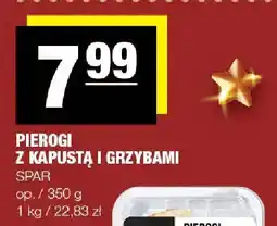 Spar Pierogi z kapustą i grzybami Spar oferta