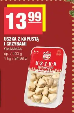 Spar Uszka z kapustą i grzybami Smakmak oferta