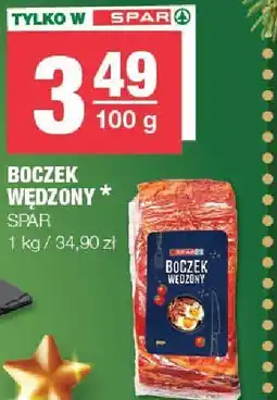 Spar Boczek wędzony Spar oferta