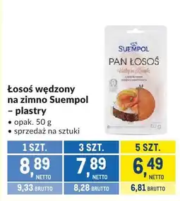 Makro Łosoś wędzony na zimno Suempol plastry oferta