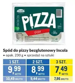 Makro Spód do pizzy bezglutenowy Incola oferta