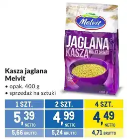 Makro Kasza jaglana Melvit oferta