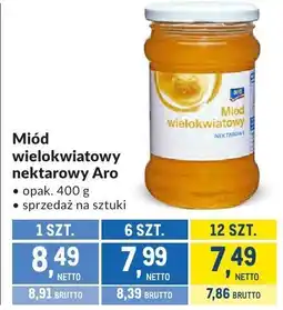 Makro Miód wielokwiatowy nektarowy Aro oferta