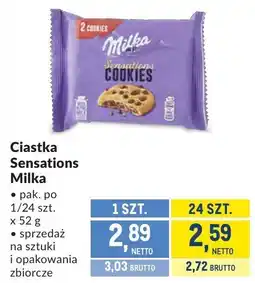 Makro Ciastka Sensations Milka oferta