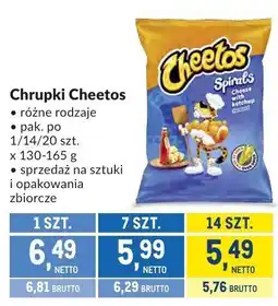 Makro Chrupki Cheetos Spirals oferta
