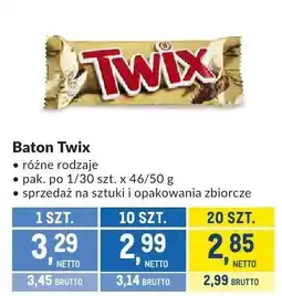 Makro Baton Twix oferta