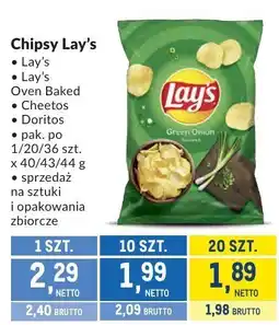 Makro Chipsy Lay's różne rodzaje oferta