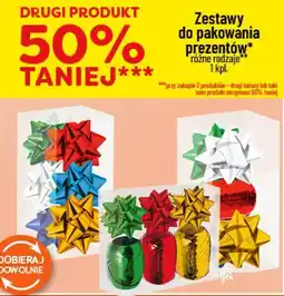 Polomarket Zestawy do pakowania prezentów (kokardki, papier ozdobny) oferta