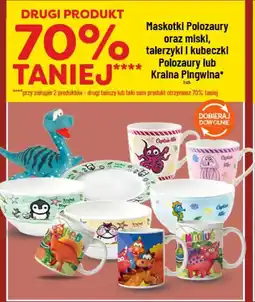 Polomarket Maskotki Polozaury oraz miski, talerzyki i kubeczki Polozuary lub Kraina Pingwina oferta