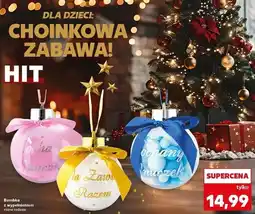 Kaufland Bombka z wypełnieniem dla dzieci (róże rodzaje) oferta