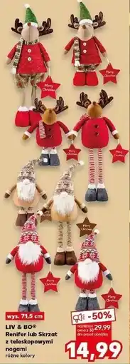 Kaufland Renifer lub Skrzat z teleskopowymi nogami oferta