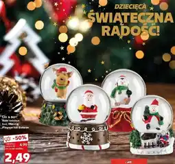 Kaufland Kula śnieżna Łoś, Mikołaj oferta