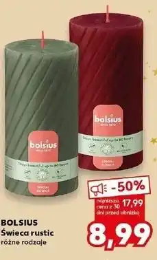 Kaufland Świeca rustic oferta