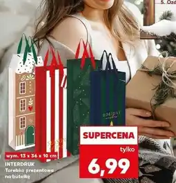 Kaufland Torebka prezentowa na butelkę oferta