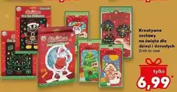Kaufland Kreatywne zestawy na święta dla dzieci i dorosłych oferta
