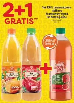 Polomarket Sok pomarańczowy, jabłkowy Zaczarowany Ogród 100% oferta