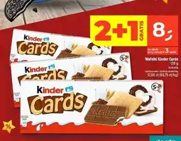 Dealz Herbatniki czekoladowe Kinder Cards oferta