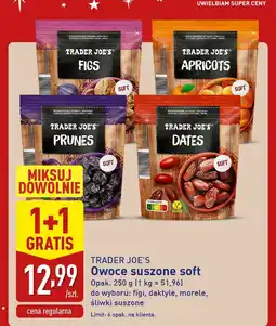 ALDI Owoce suszone soft 250 g, różne rodzaje 1+1 GRATIS Trader Joe's oferta