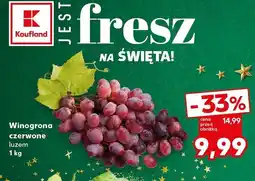 Kaufland Winogrona czerwone luźem Kaufland oferta