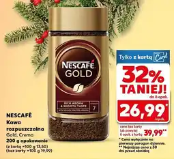 Kaufland Kawa rozpuszczalna Crema Nescafé oferta