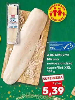 Kaufland Miruna nowozelandzka superfilet XXL Abramczyk oferta