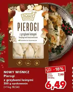 Kaufland Pierogi z grzybami leśnymi Nowy Wiśnicz oferta