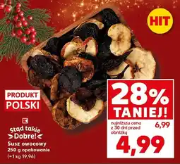Kaufland Susz owocowy opakowanie K-Stąd Takie Dobre! oferta