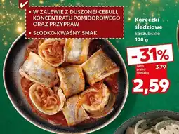 Kaufland Koreczki śledziowe kaszubskie Kaufland oferta