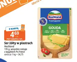 E.Leclerc Ser żółty w plastrach Hochland Gouda oferta