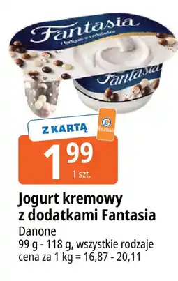 E.Leclerc Jogurt kremowy z dodatkami Fantasia Premium Danone oferta