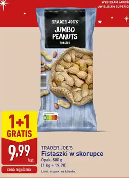 ALDI Fistaszki w skorupce oferta