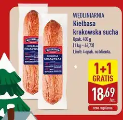ALDI Kiełbasa krakowska sucha oferta