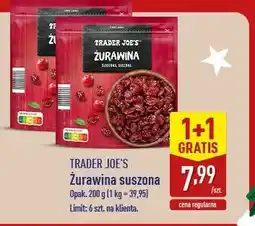 ALDI Żurawina suszona oferta